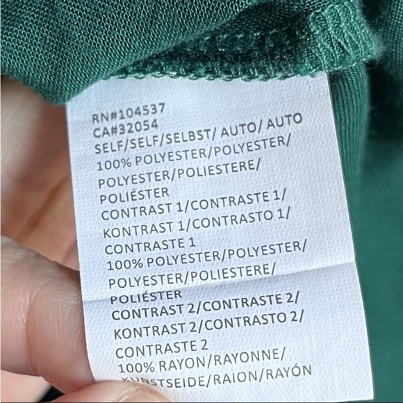 Anthropologie Tiny Women Sz XS Dress Green Boho Embroidered Luisa Swing Peasant - Picture 11 of 16